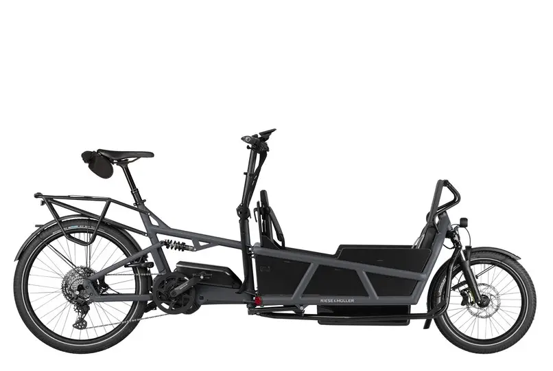 The Bosch Kiox display on the RIESE & MÜLLER LOAD5 75
