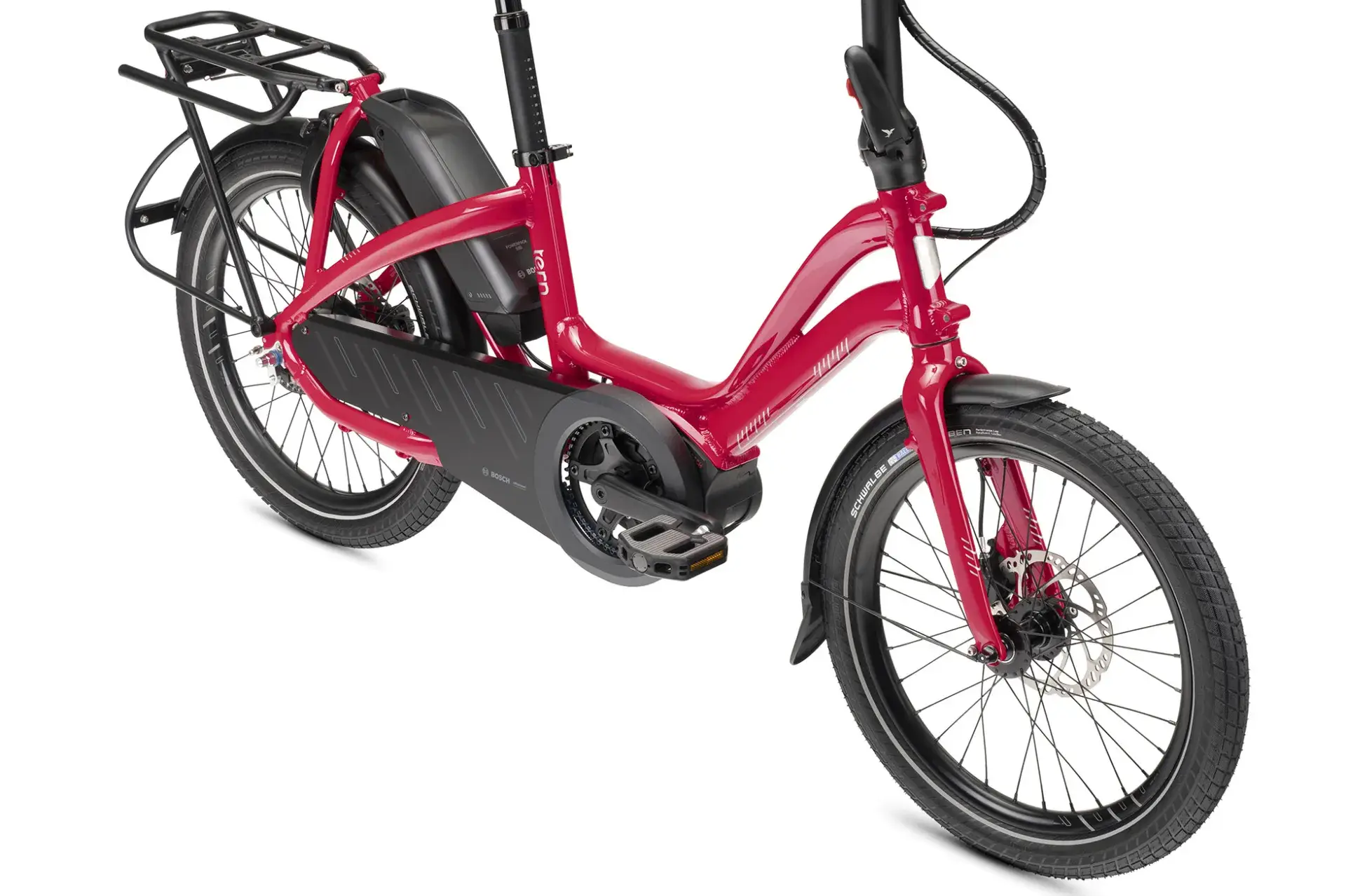 Ultra-low step-over frame on a Tern NBD S5i