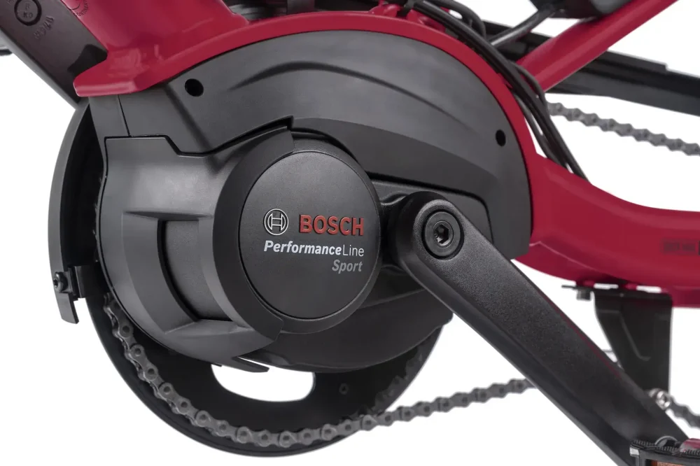 The Bosch motor on the Tern Quick Haul P9 Performance