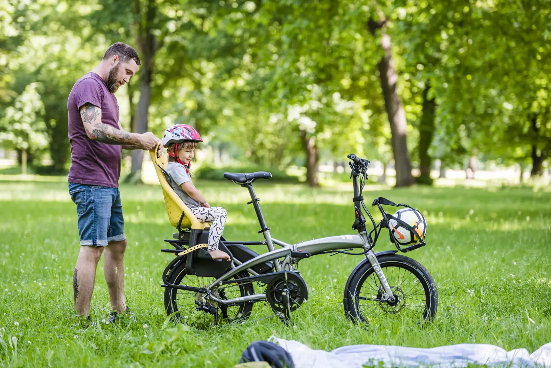 Tern Vektron S10 with adjustable cockpit