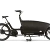 Urban Arrow Family Cargo Bosch Smart System carrying a family in black