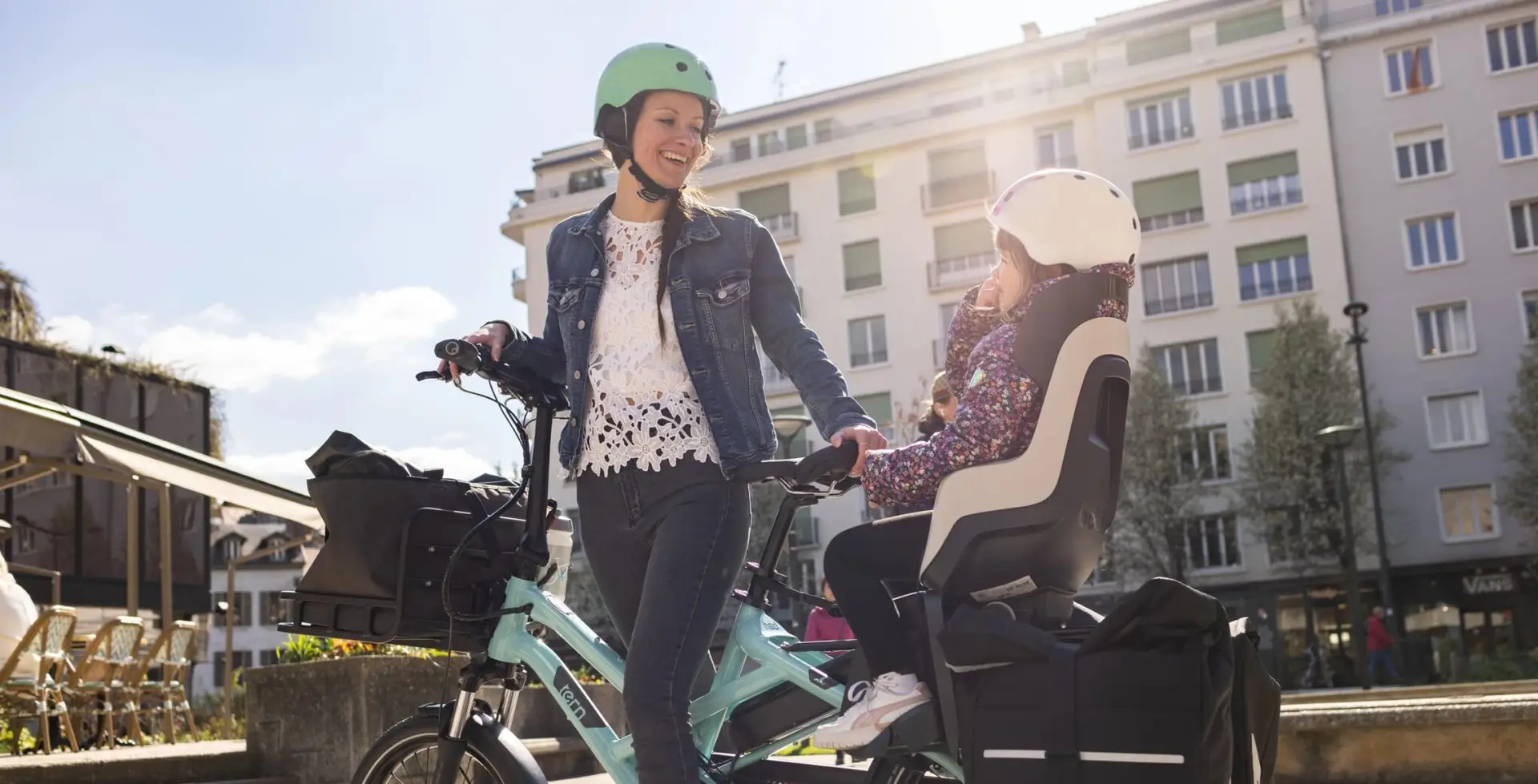 Tern HSD Gen 2 with child seat