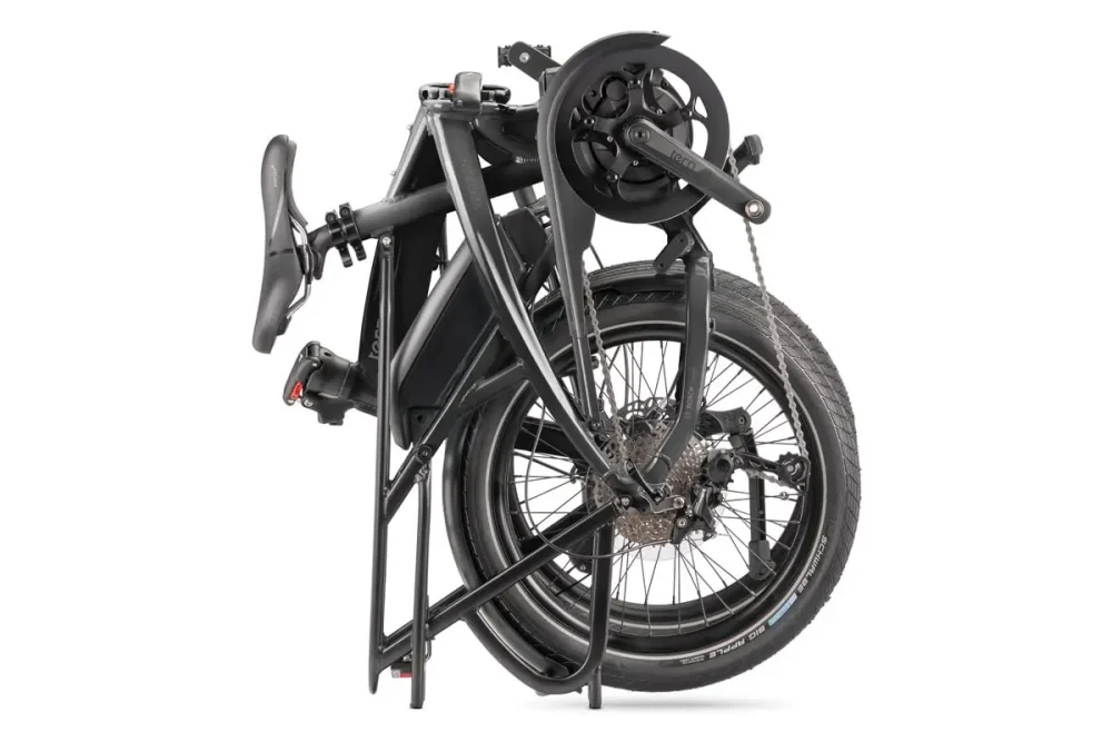 Tern VEKTRON P10 (Gen 4) folded down in black, view 2
