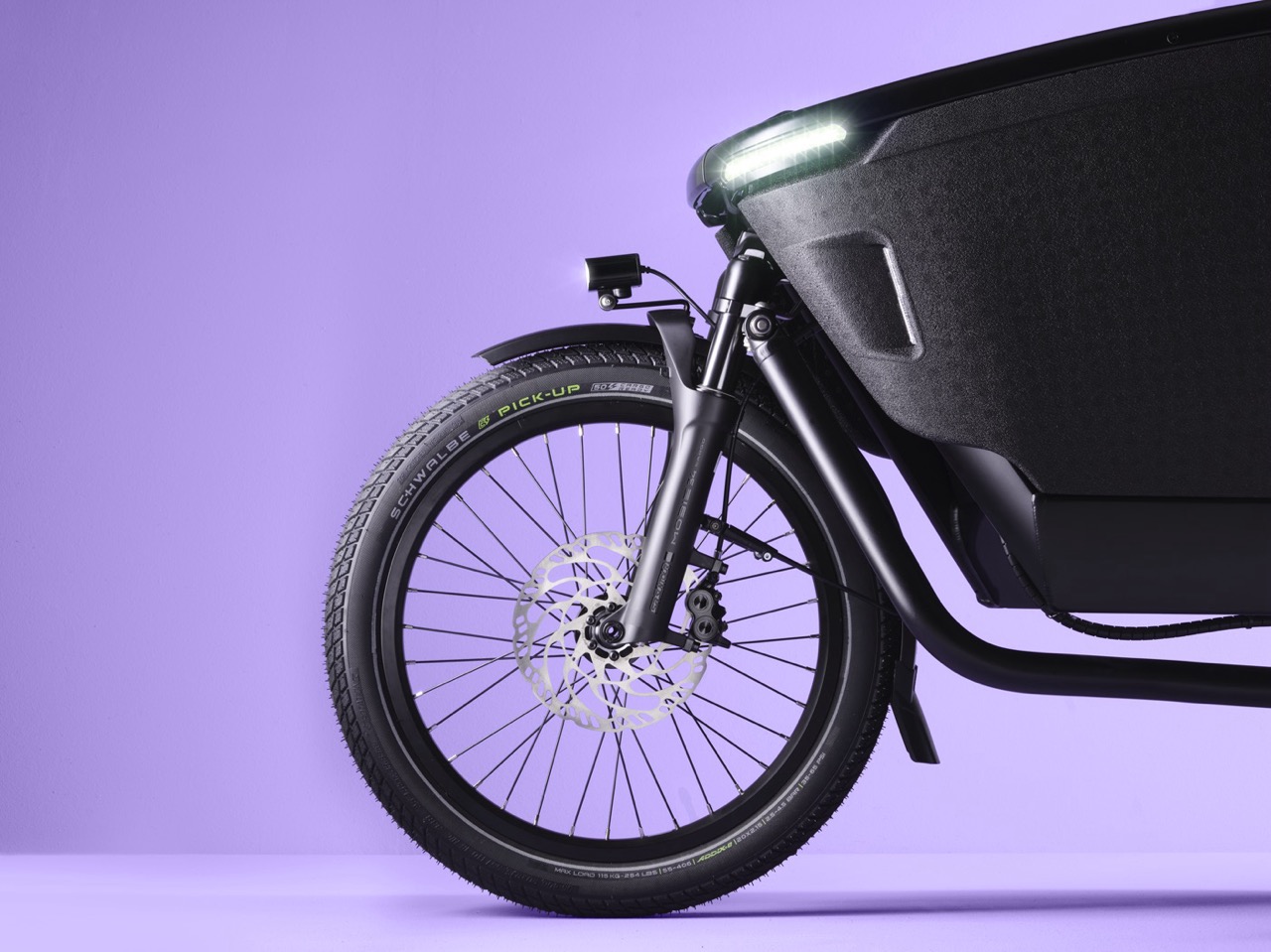 Urban Arrow FamilyNext Pro: Improved Riding comfort