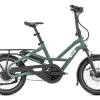 Tern HSD P00 electric cargo bike in Spruce, profile view